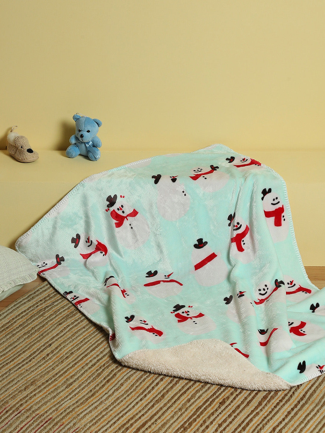 Printed Baby Blanket for Mild Winter -2 Ply