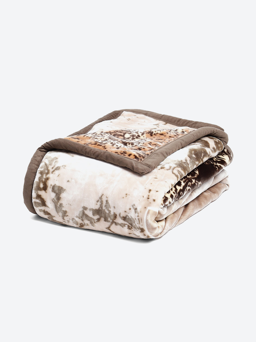 Printed Single Bed Blanket for Mild Winter -2 Ply