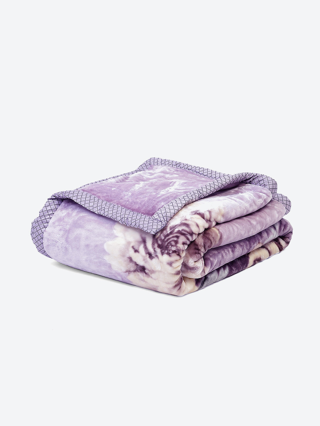 Printed Double Bed Blanket for Heavy Winter -2 Ply