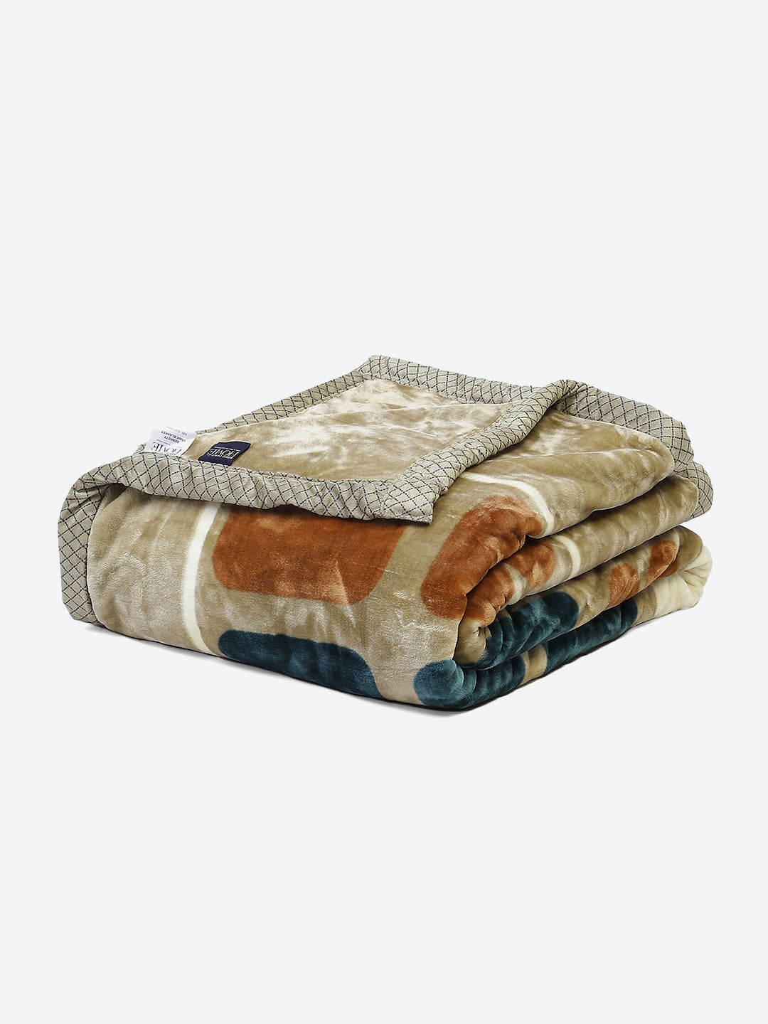 Printed Double Bed Blanket for Heavy Winter -2 Ply