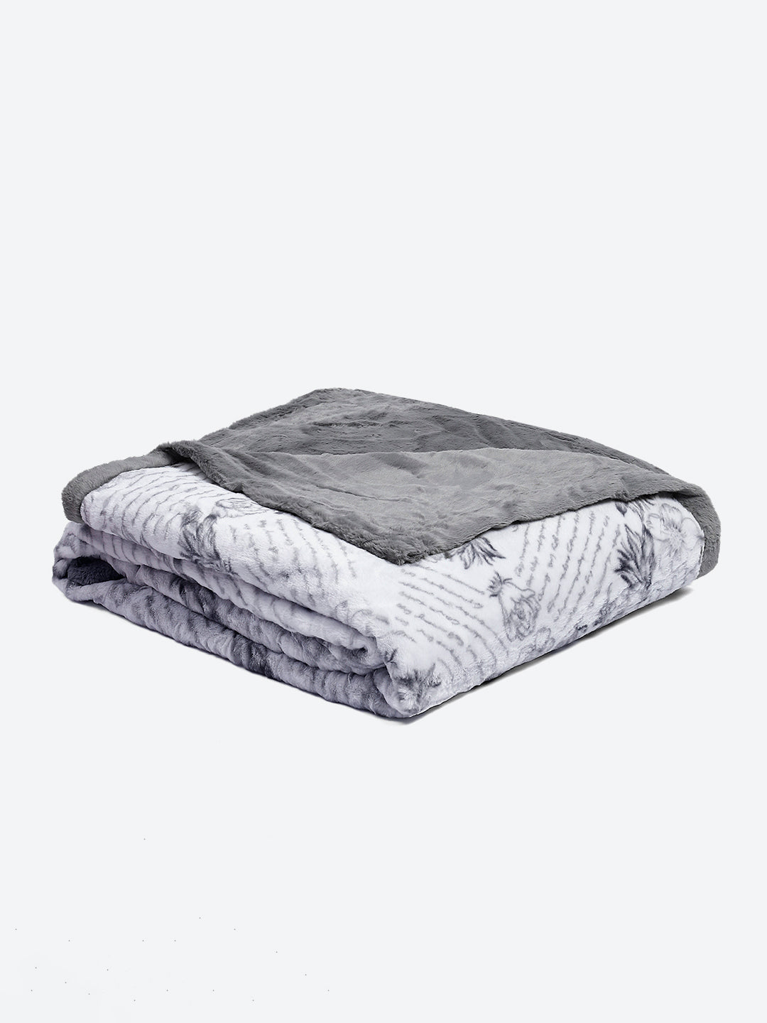 Printed Double Bed Blanket for Heavy Winter -2 Ply