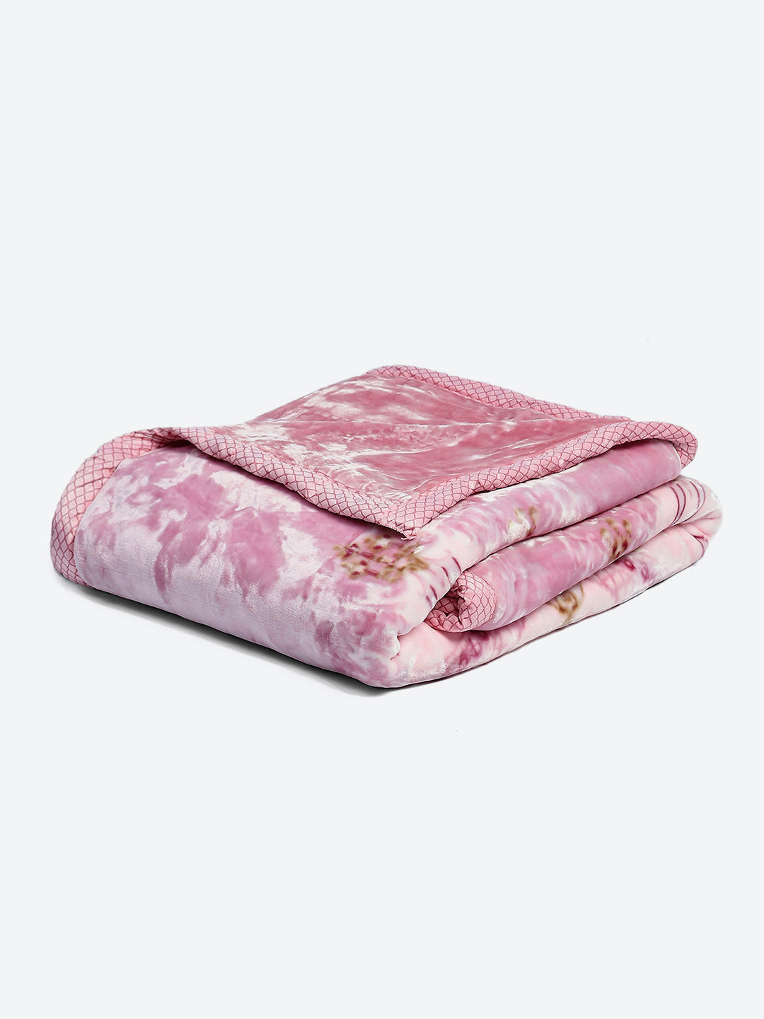 Printed Double Bed Blanket for Heavy Winter -2 Ply