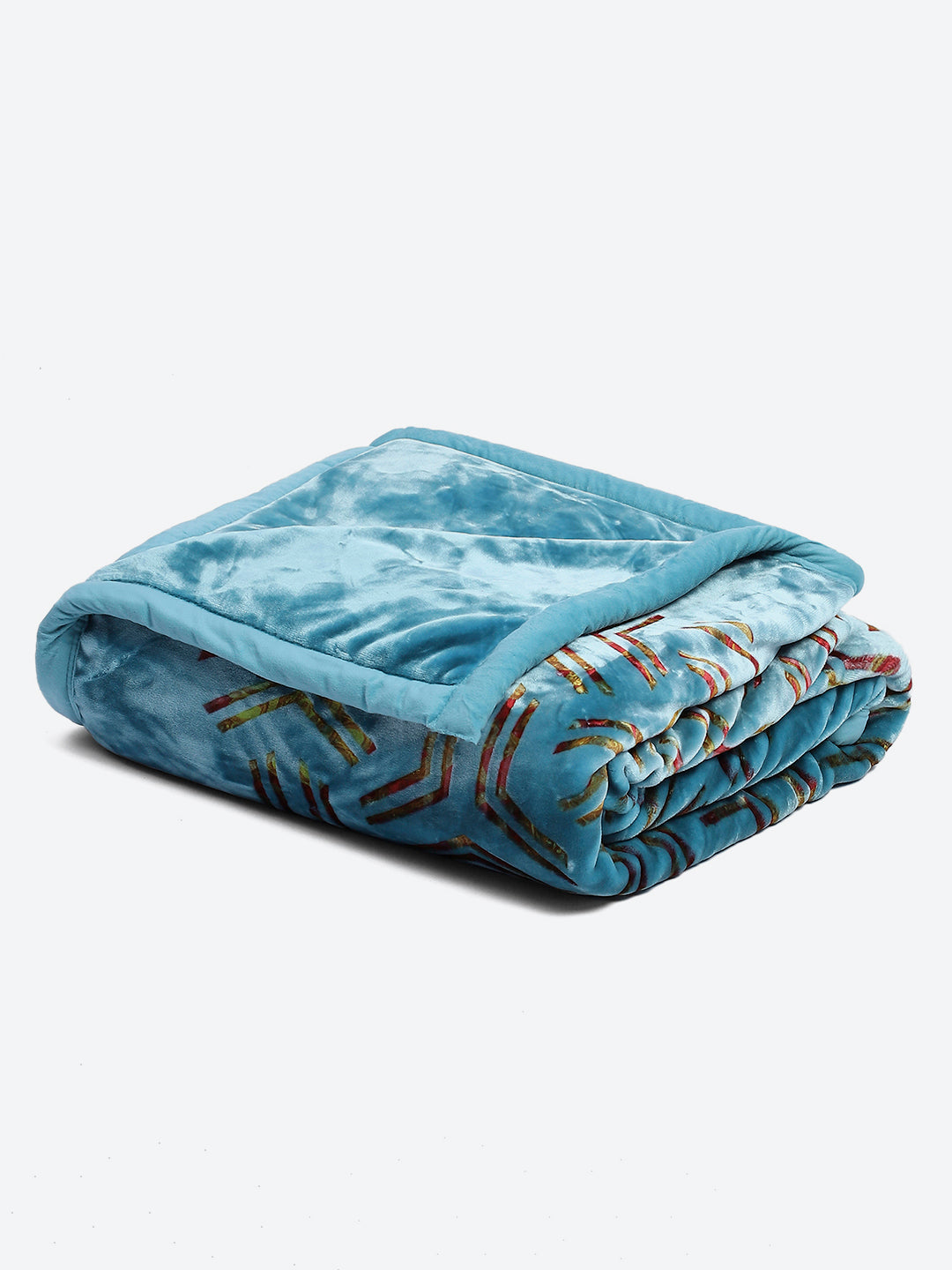 Printed Double Bed Blanket for Mild Winter -2 Ply