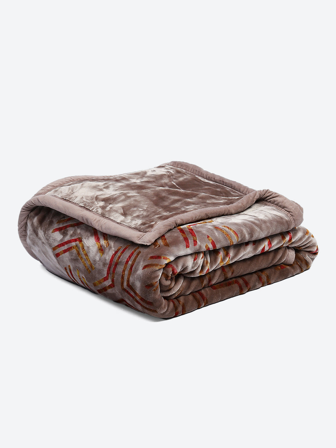 Printed Double Bed Blanket for Mild Winter -2 Ply