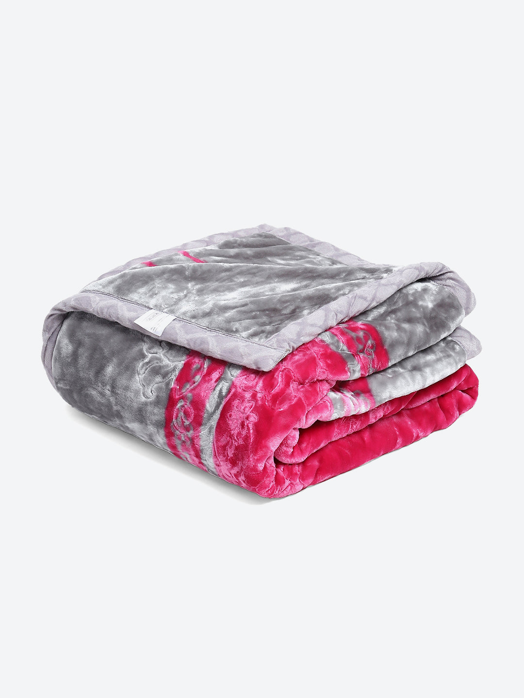 Printed Double Bed Blanket for Heavy Winter -2 Ply