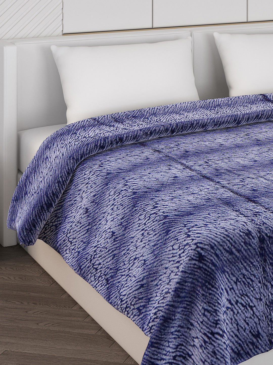 Printed Double Bed Blanket for Heavy Winter -2 Ply