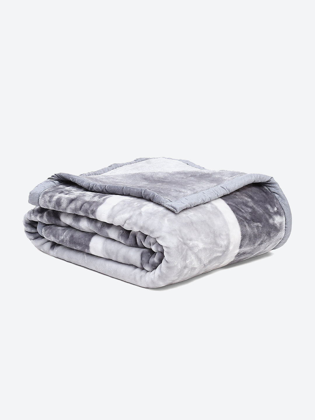 Printed Double Bed Blanket for Mild Winter -1 Ply