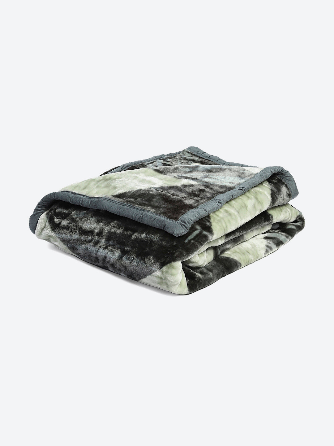 Printed Double Bed Blanket for Mild Winter -1 Ply