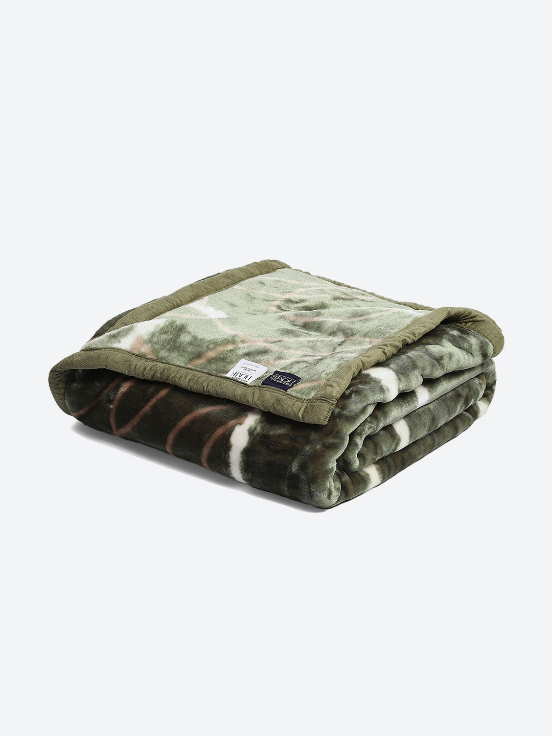 Printed Double Bed Blanket for Mild Winter -1 Ply