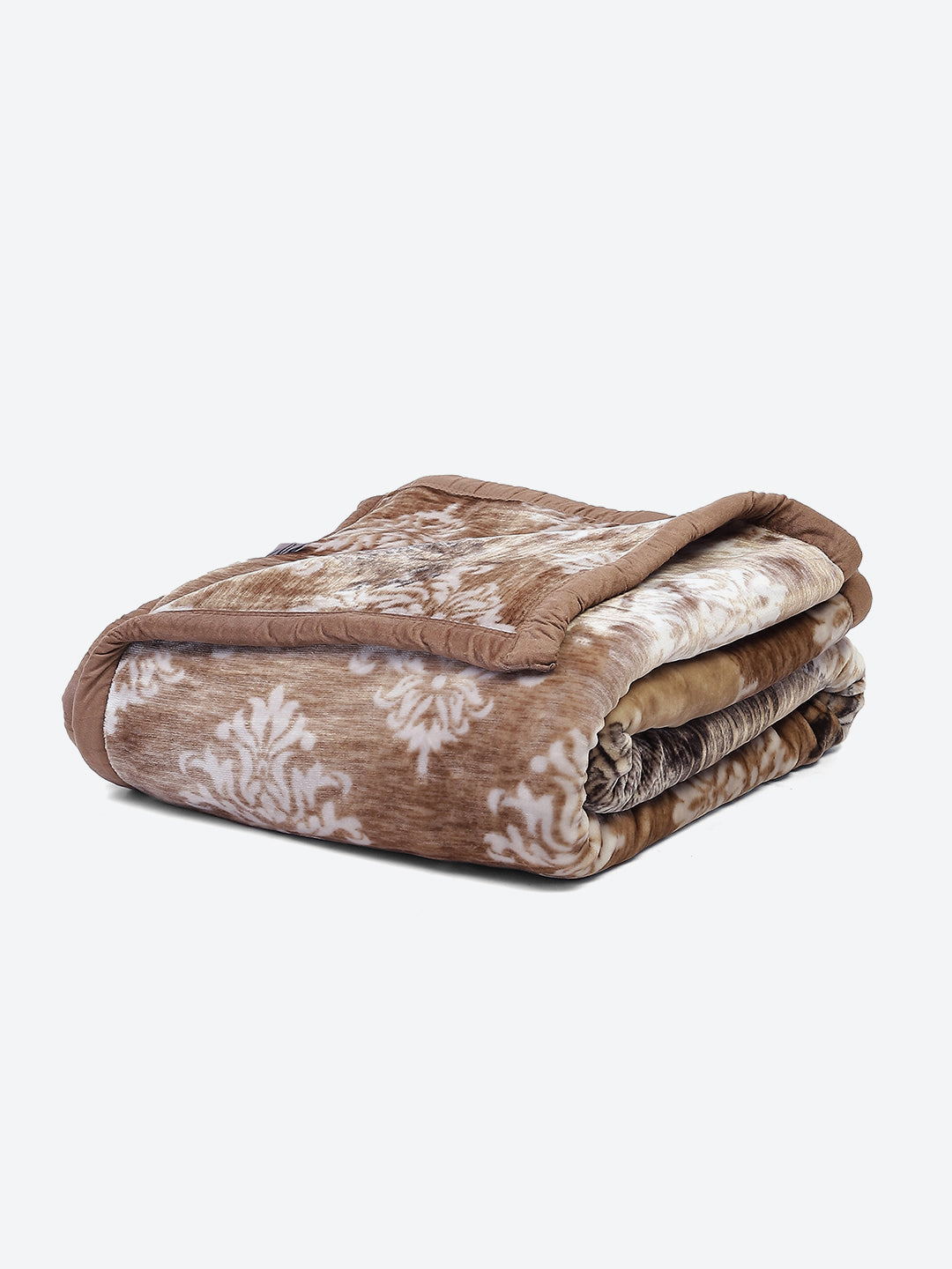 Printed Double Bed Blanket for Heavy Winter -2 Ply