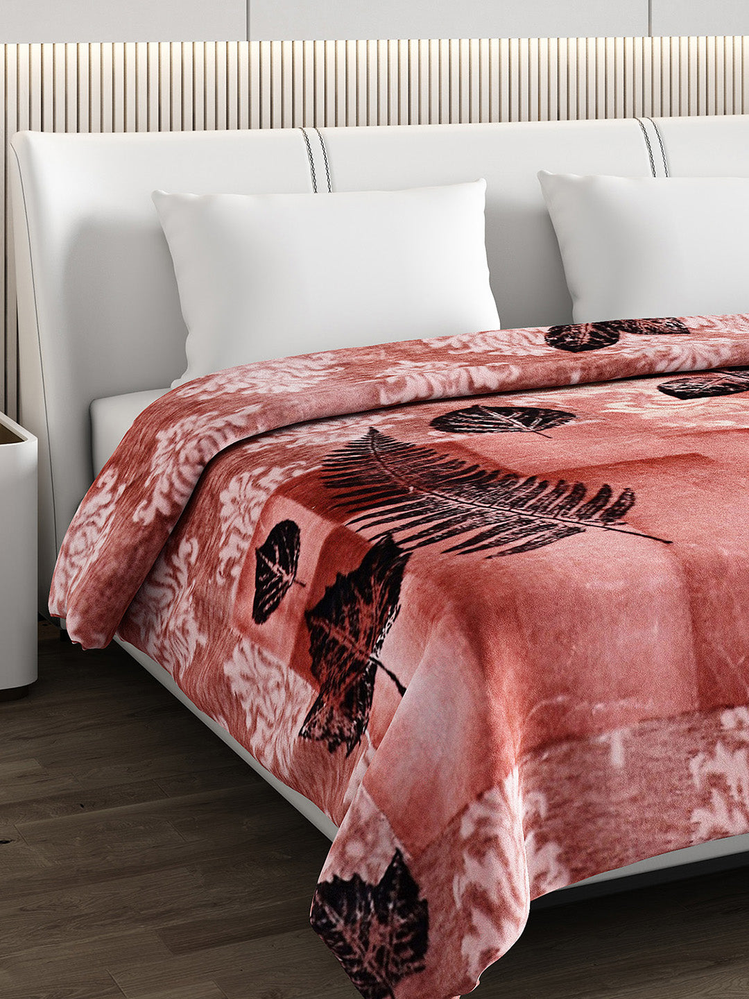 Printed Double Bed Blanket for Heavy Winter -2 Ply