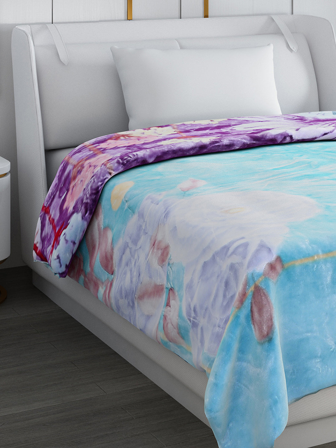 Printed Single Bed Blanket for Mild Winter -2 Ply