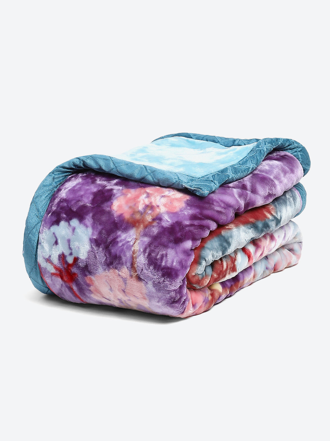 Printed Single Bed Blanket for Mild Winter -2 Ply