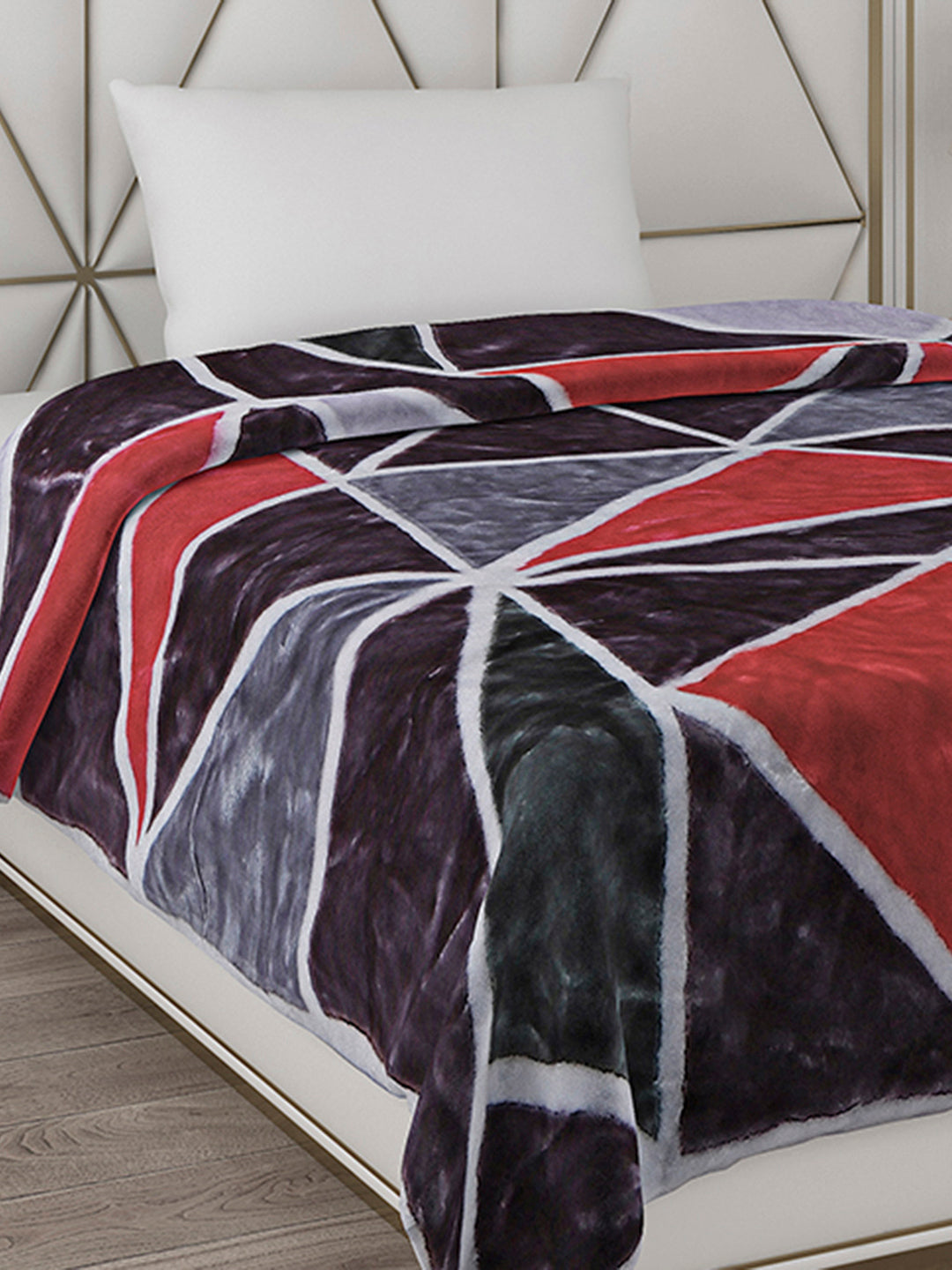 Printed Single Bed Blanket for Mild Winter -2 Ply