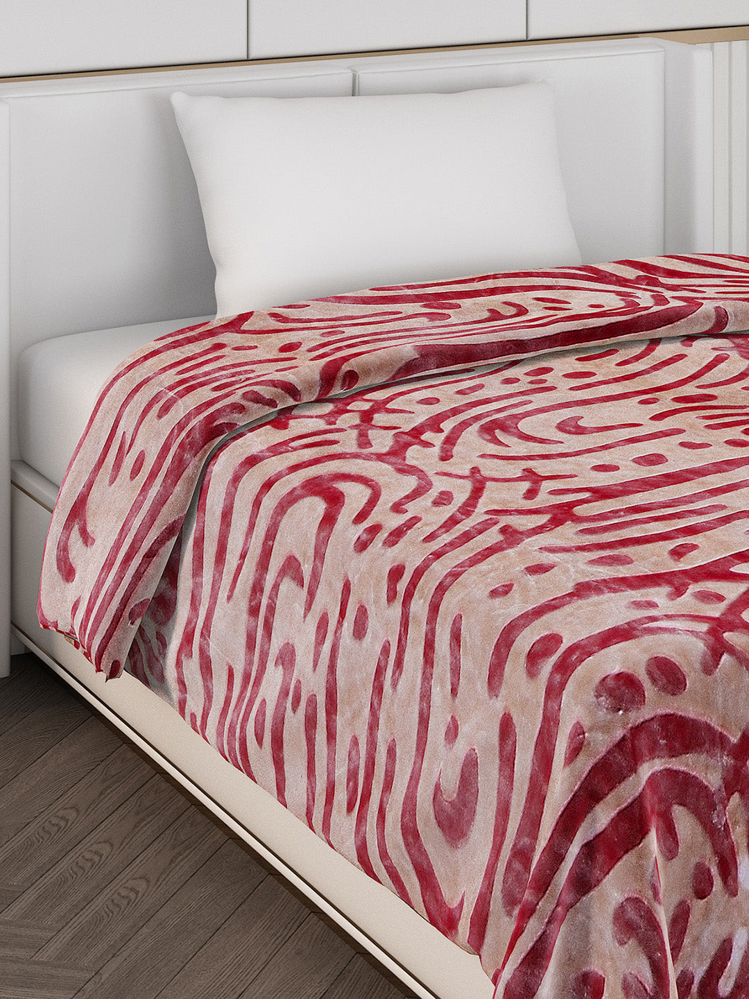 Printed Single Bed Blanket for Mild Winter -2 Ply