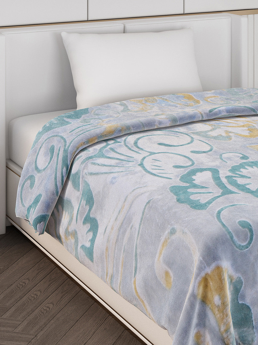 Printed Single Bed Blanket for Mild Winter -2 Ply