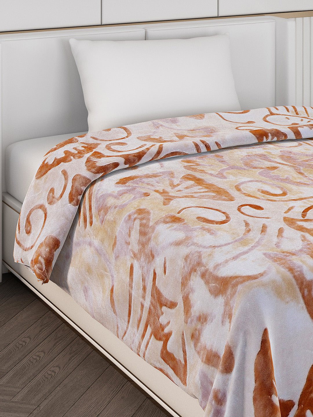 Printed Single Bed Blanket for Mild Winter -2 Ply