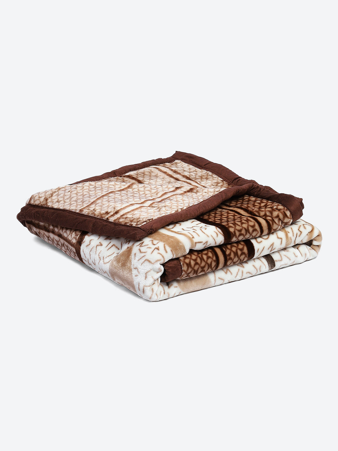 Printed Single Bed Blanket for Mild Winter -1 Ply