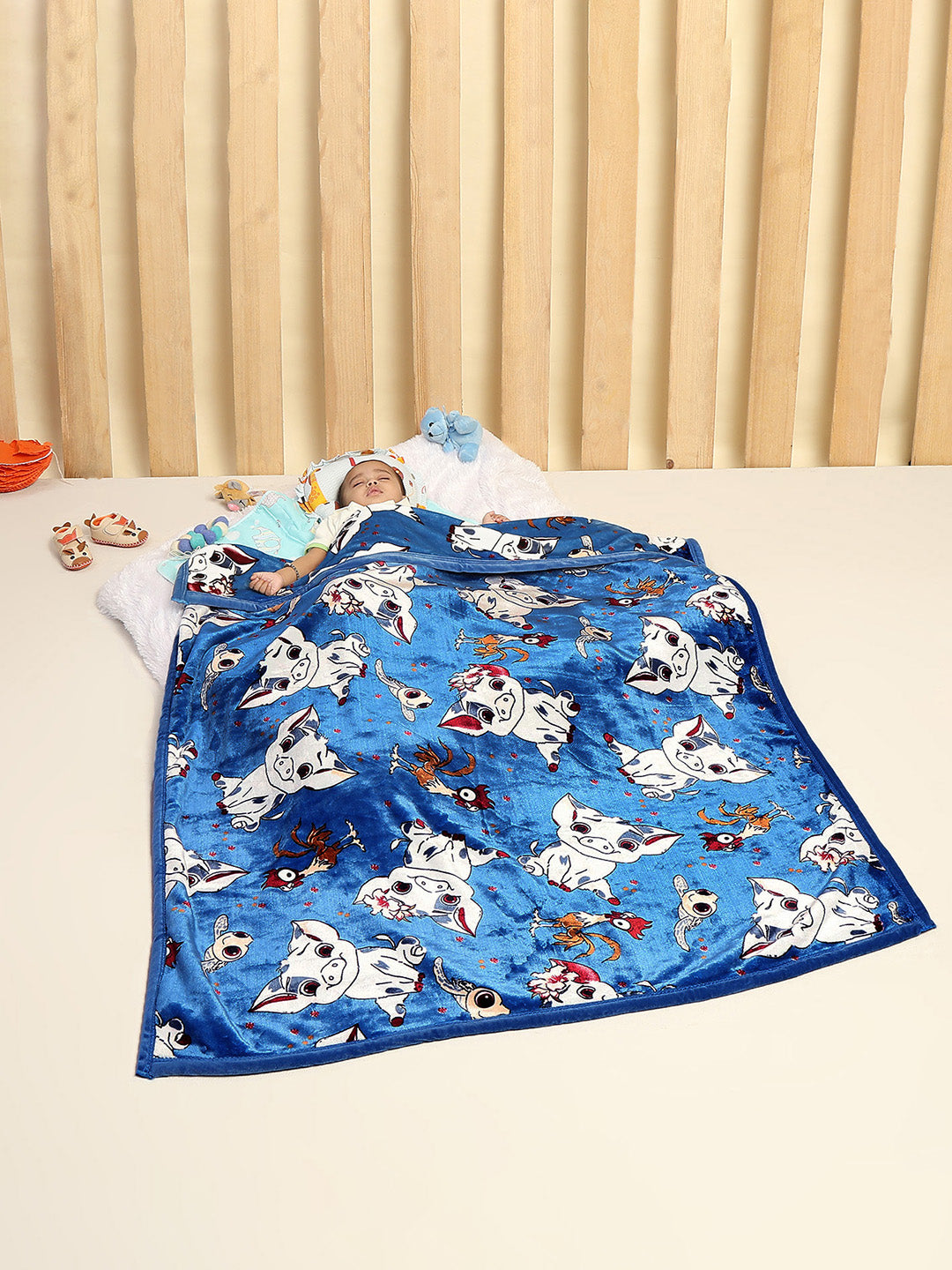 Printed Baby Blanket for Mild Winter -2 Ply