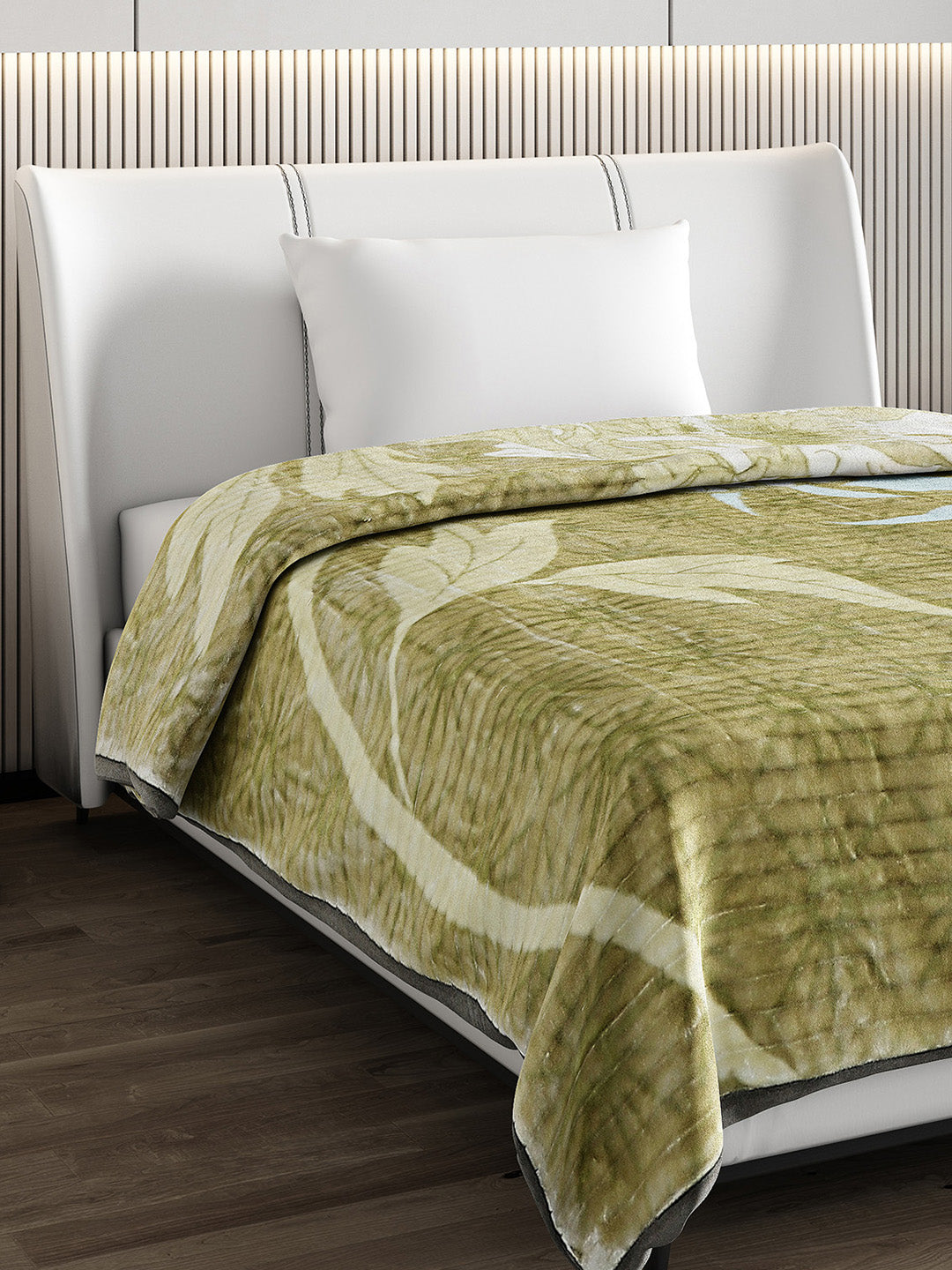 Printed Single Bed Blanket for Heavy Winter -3 Ply