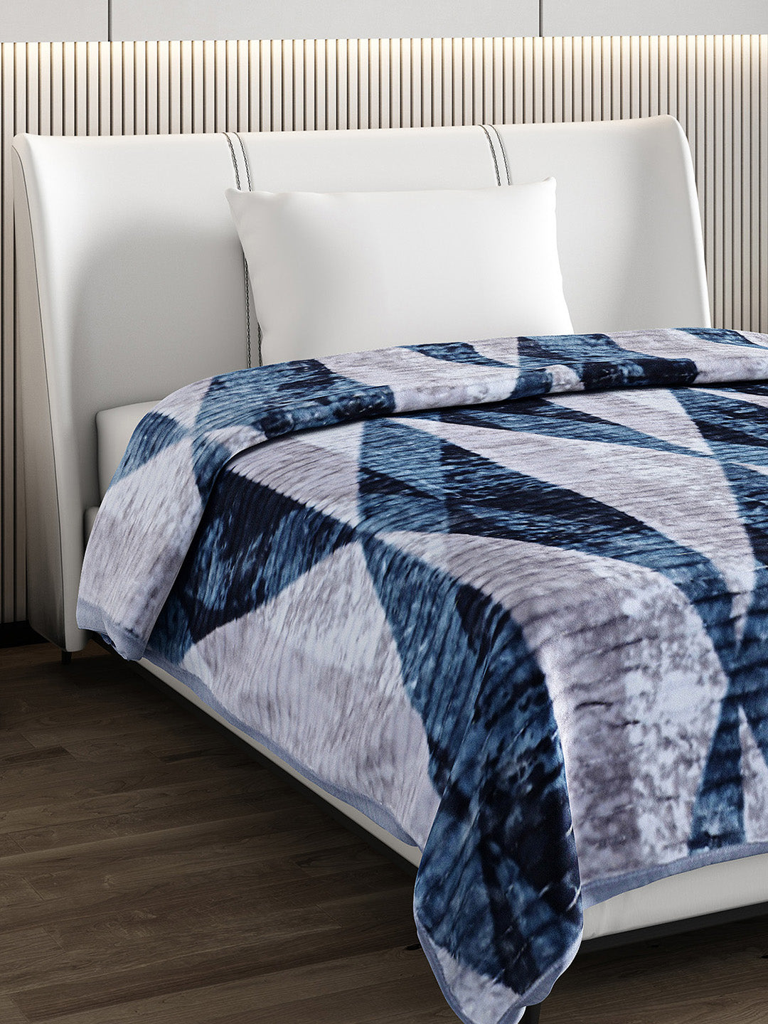 Printed Single Bed Blanket for Heavy Winter -3 Ply