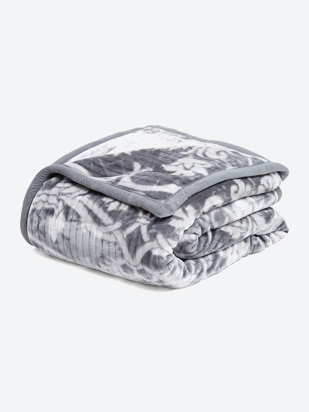 Printed Double Bed Blanket for Heavy Winter -3 Ply