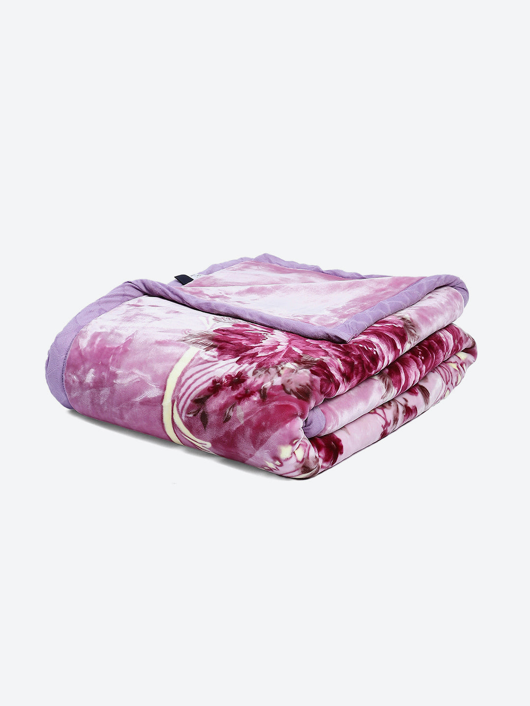 Printed Double Bed Blanket for Heavy Winter -2 Ply