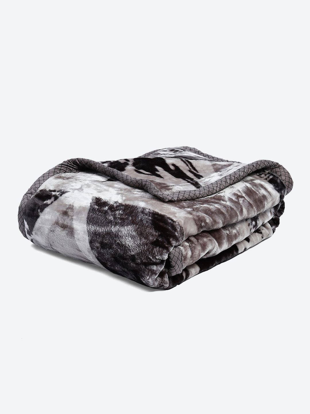 Printed Double Bed Blanket for Mild Winter -2 Ply