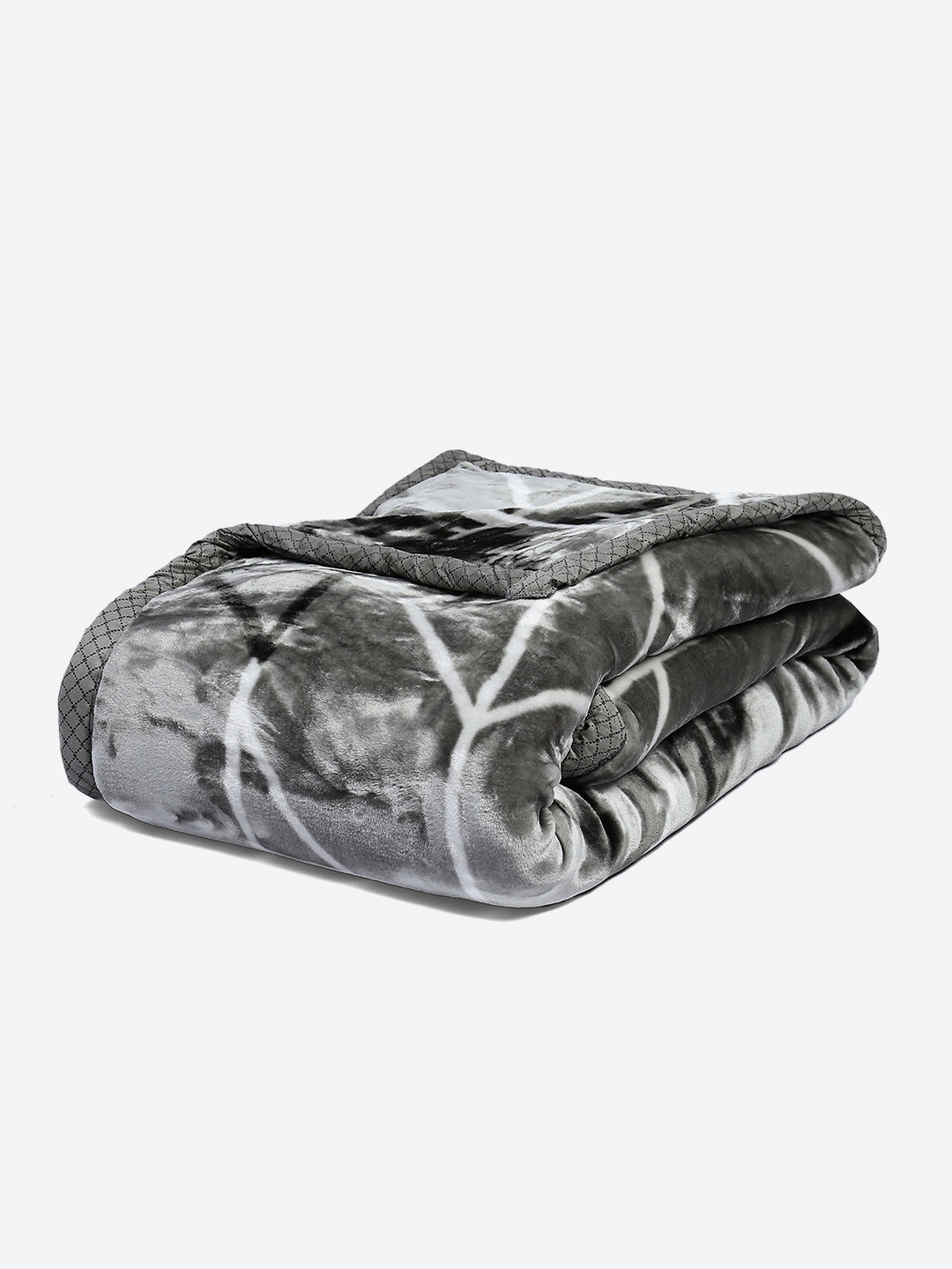 Printed Double Bed Blanket for Mild Winter -2 Ply