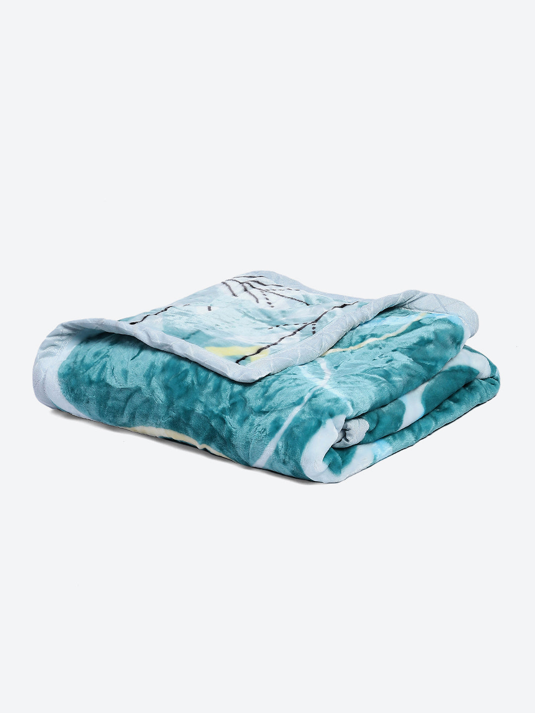 Printed Single Bed Blanket for Mild Winter -2 Ply