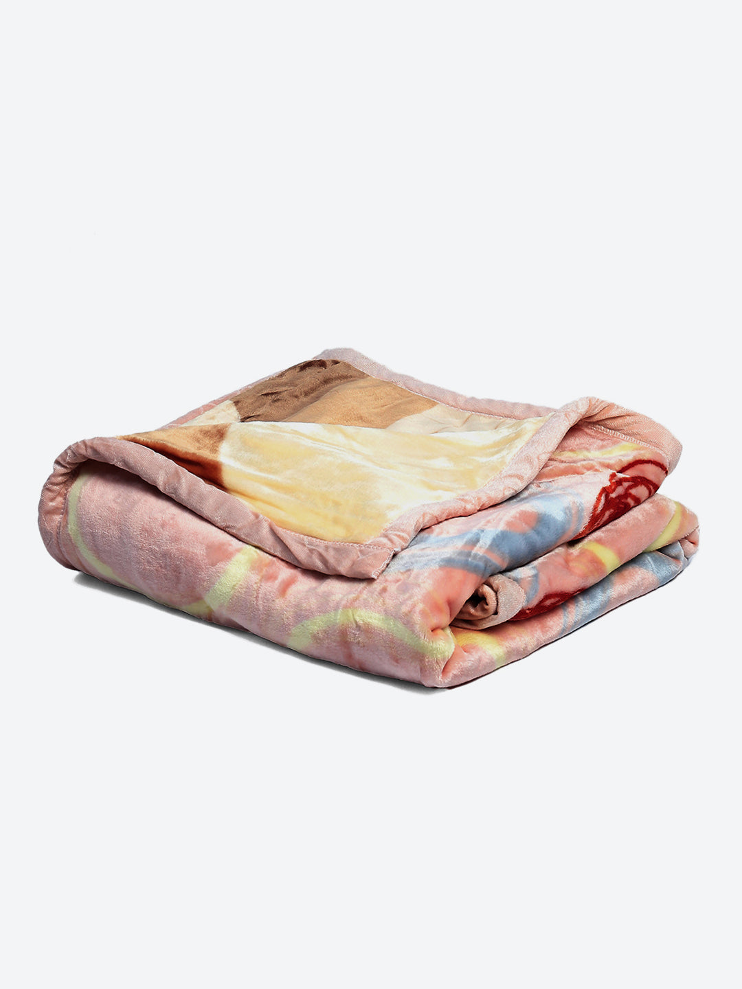 Printed Single Bed Blanket for Mild Winter -2 Ply