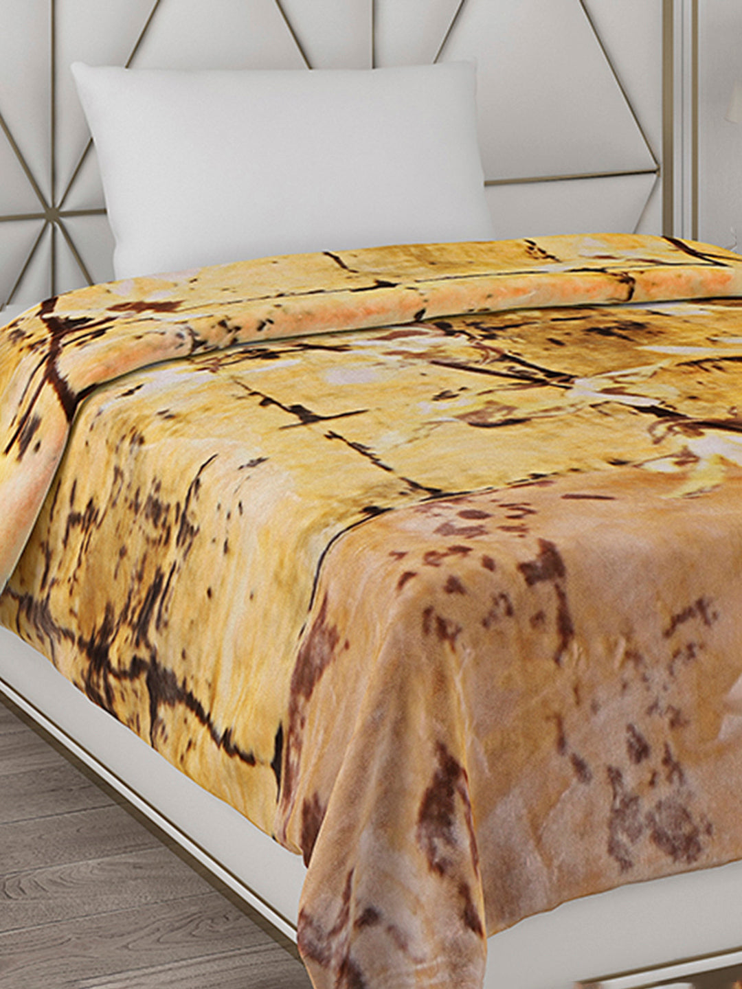 Printed Single Bed Blanket for Heavy Winter -2 Ply