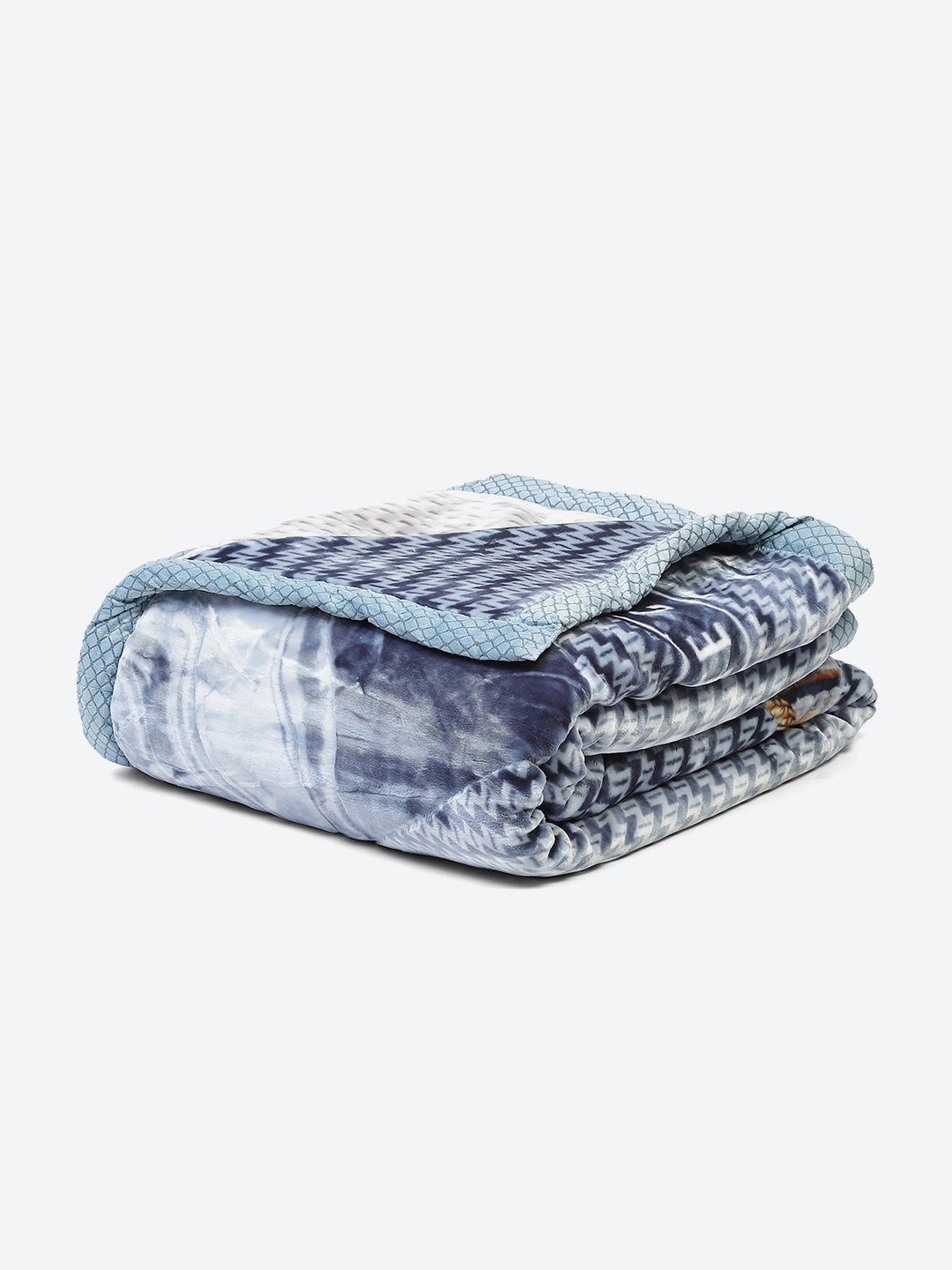 Printed Double Bed Blanket for Heavy Winter -2 Ply