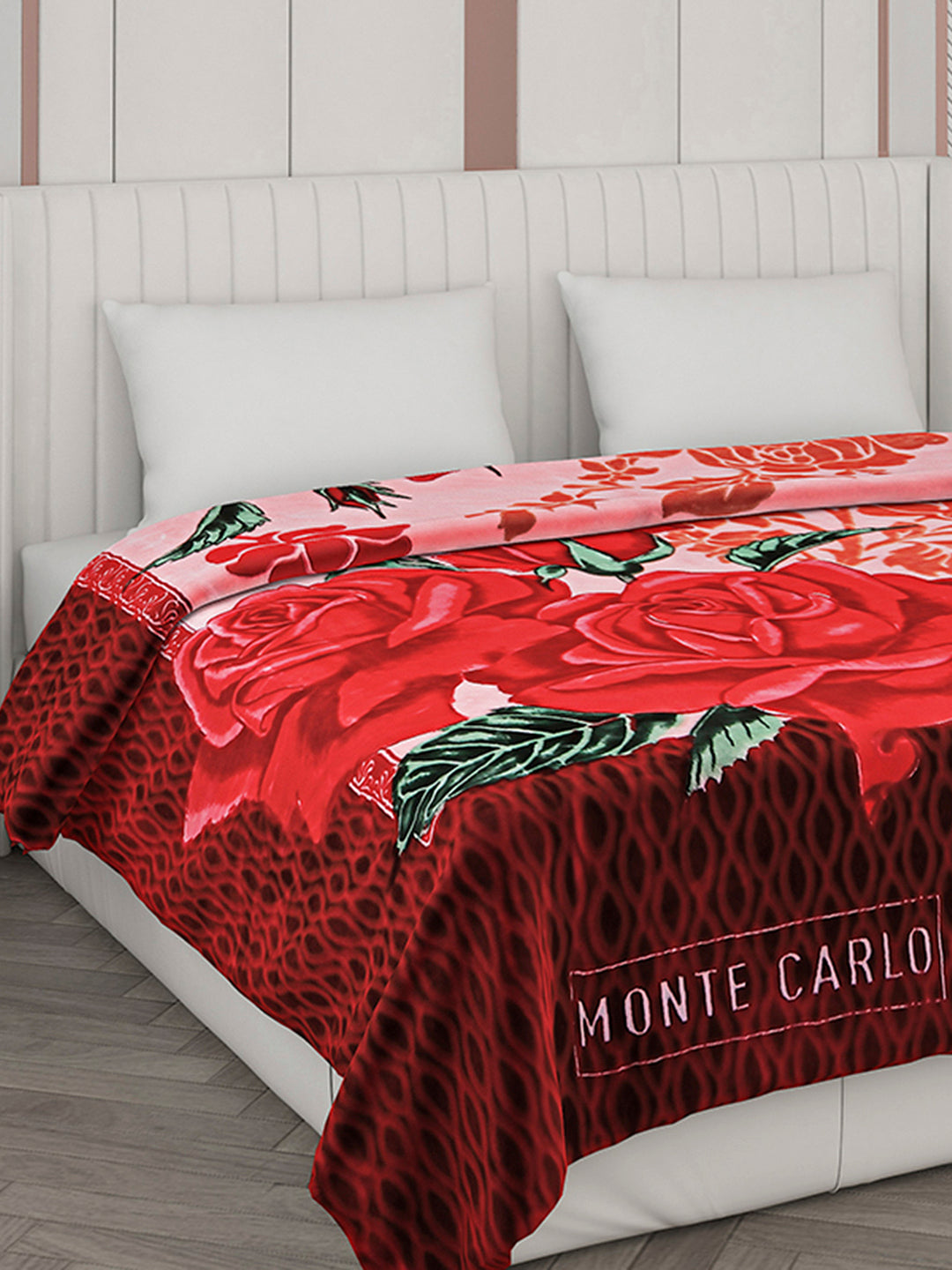 Printed Double Bed Blanket for Heavy Winter -2 Ply