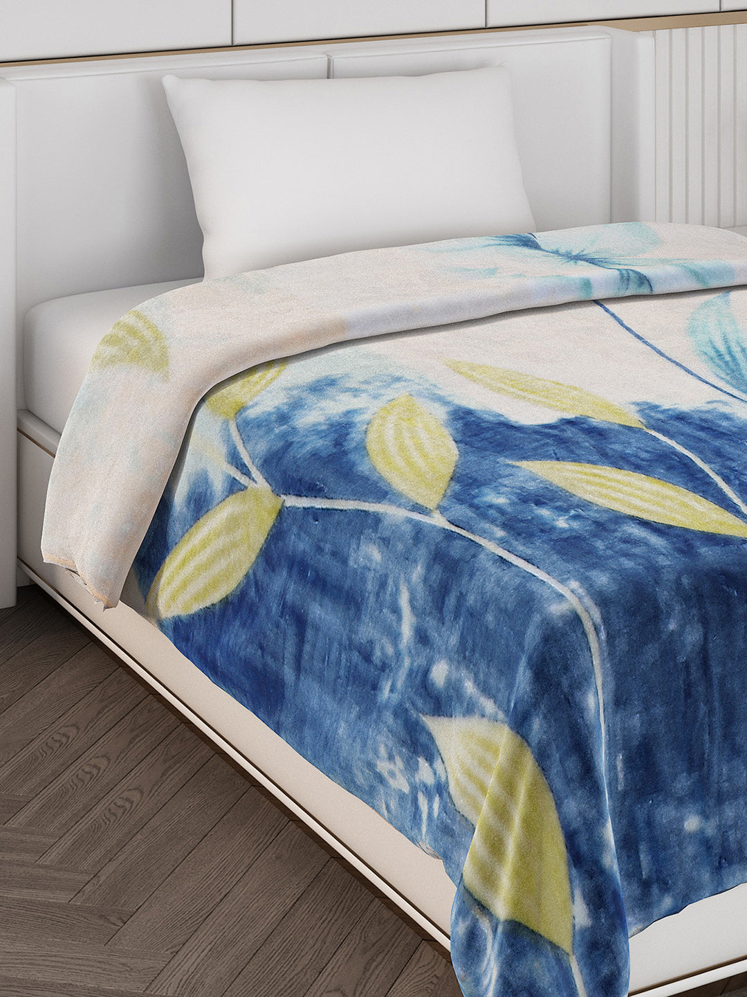 Printed Single Bed Blanket for Mild Winter -1 Ply