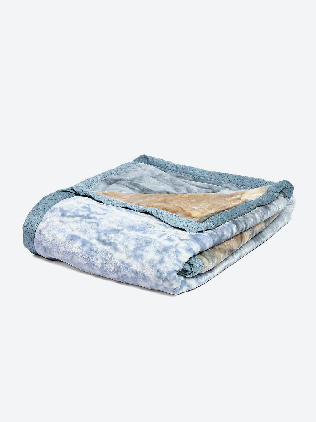 Printed Double Bed Blanket for Mild Winter -2 Ply