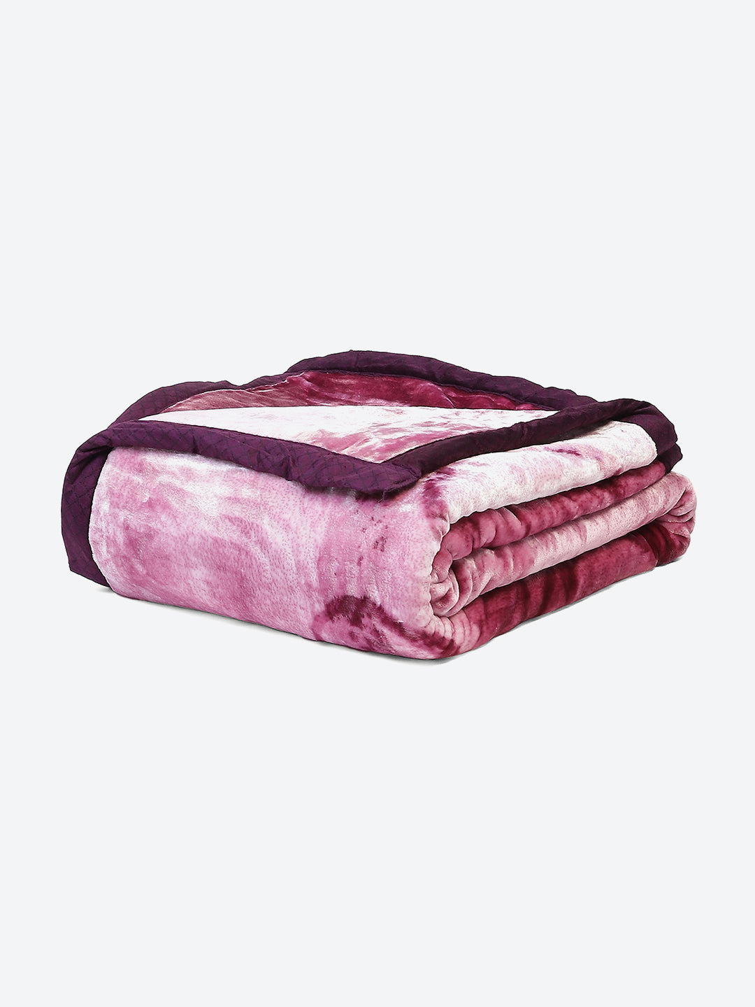 Printed Double Bed Blanket for Heavy Winter -2 Ply