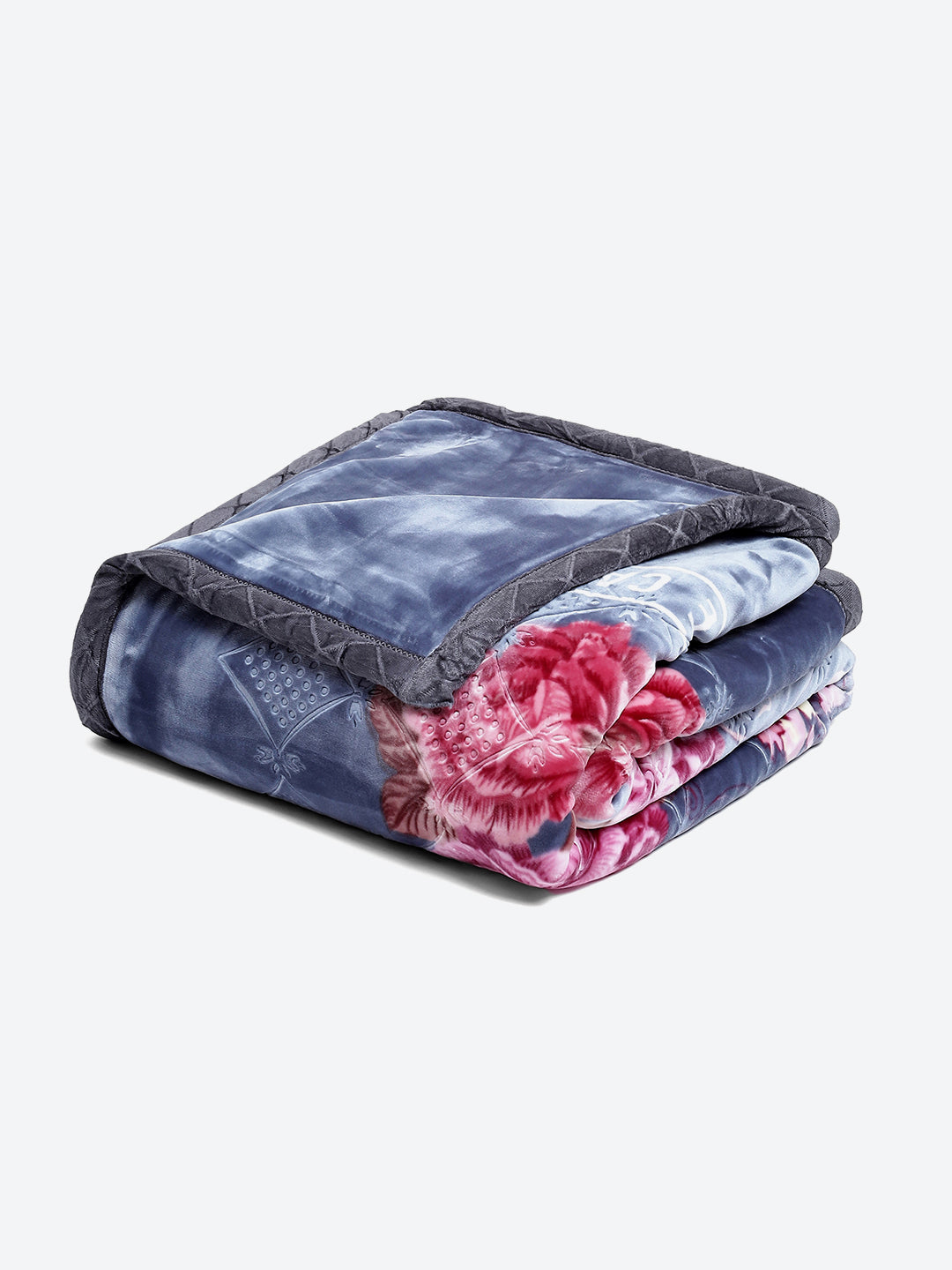 Printed Double Bed Blanket for Heavy Winter -2 Ply