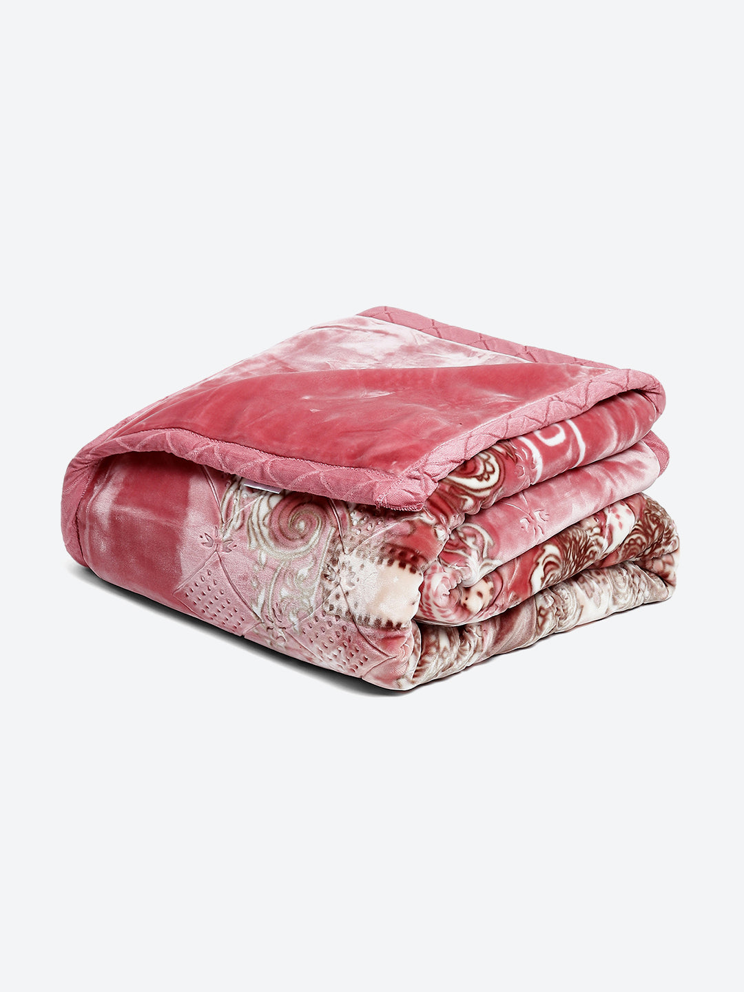 Printed Double Bed Blanket for Heavy Winter -2 Ply