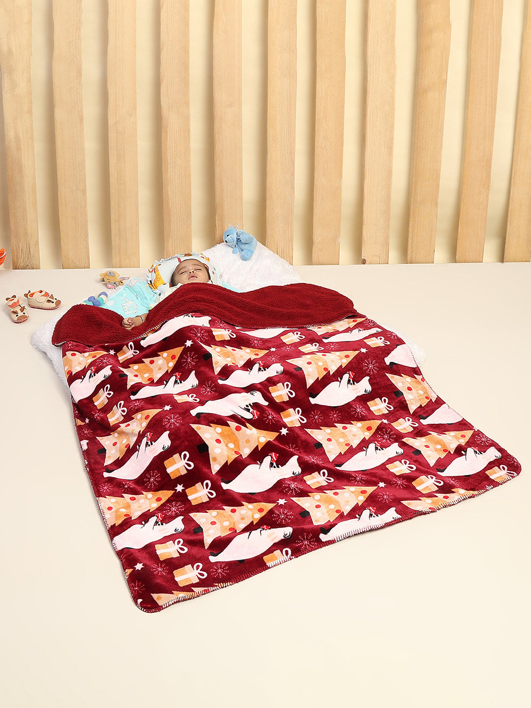 Printed Baby Blanket for Mild Winter -2 Ply