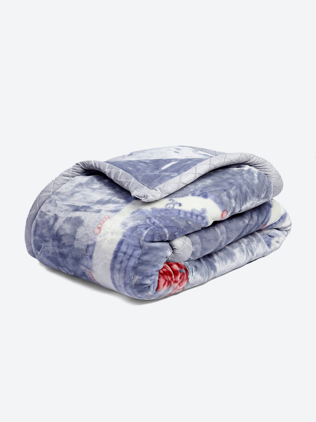 Printed Double Bed Blanket for Heavy Winter -3 Ply