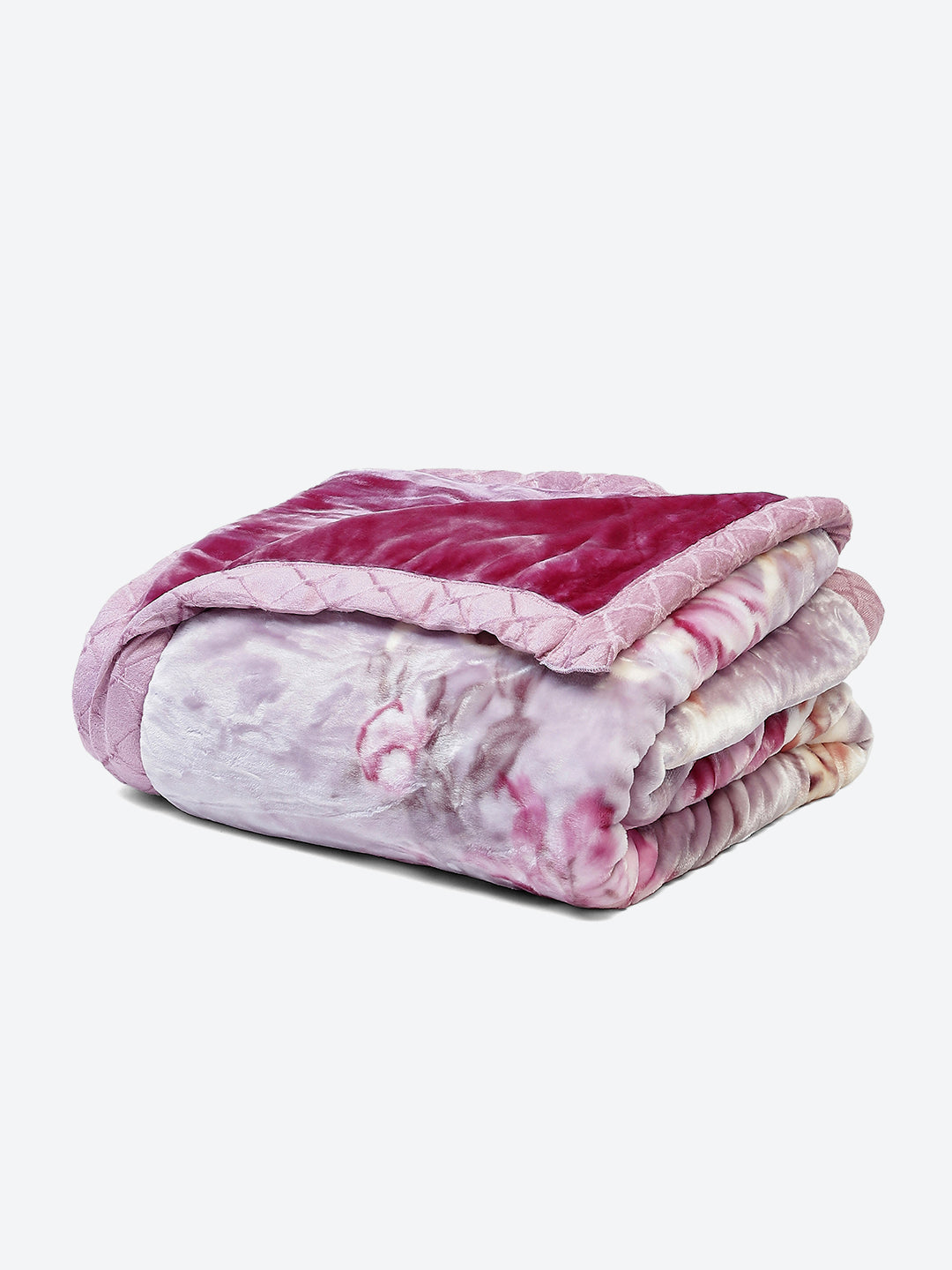 Printed Double Bed Blanket for Mild Winter -2 Ply