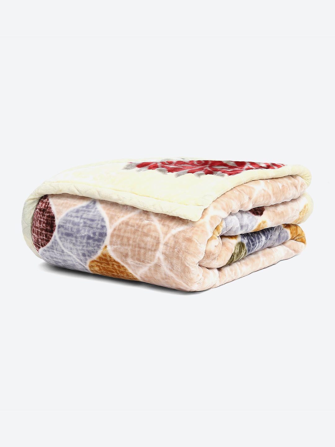 Printed Double Bed Blanket for Heavy Winter -2 Ply