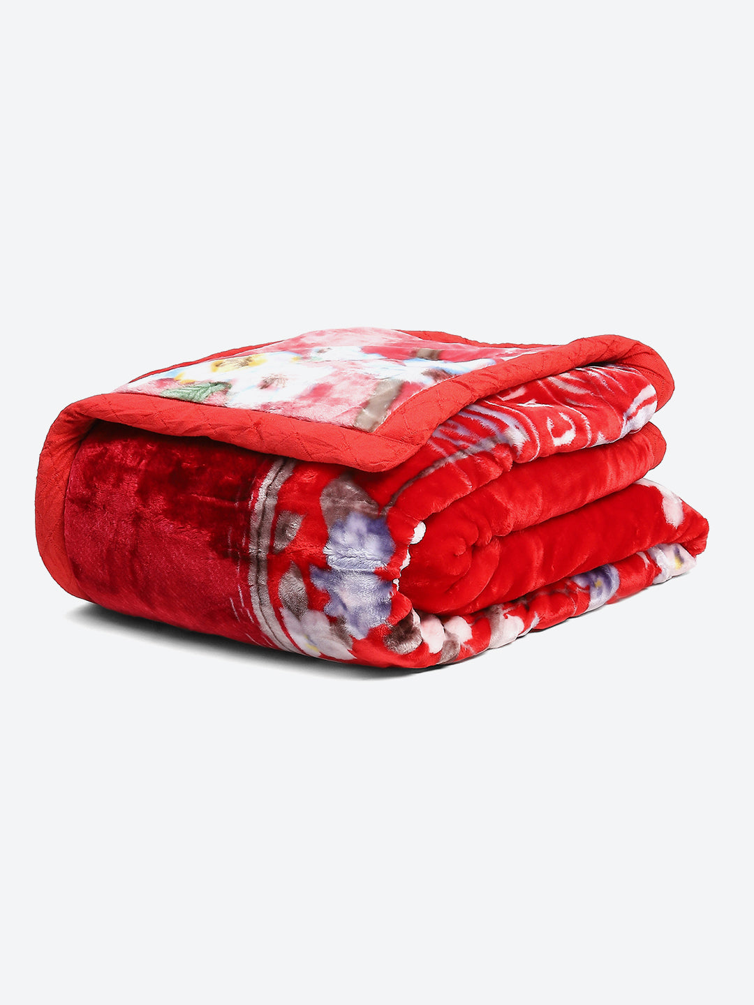 Printed Double Bed Blanket for Heavy Winter -2 Ply