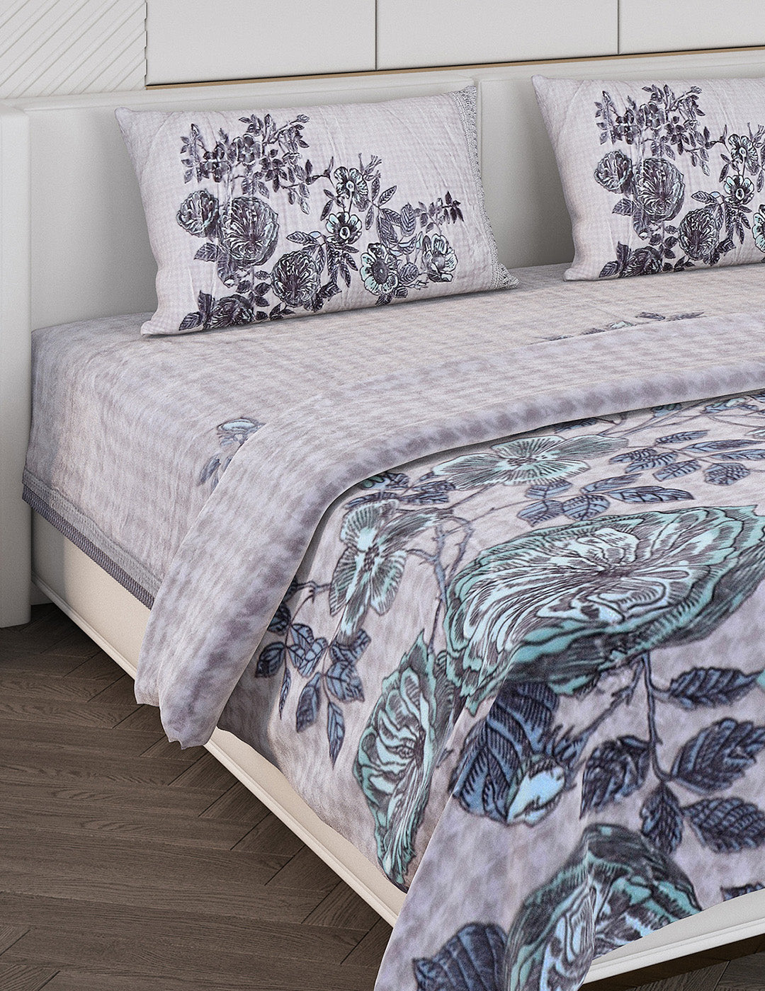 Printed Double Bed Bedding Set