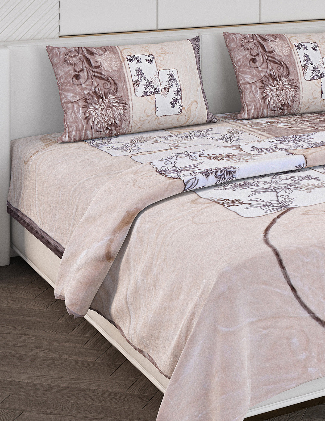 Printed Double Bed Bedding Set