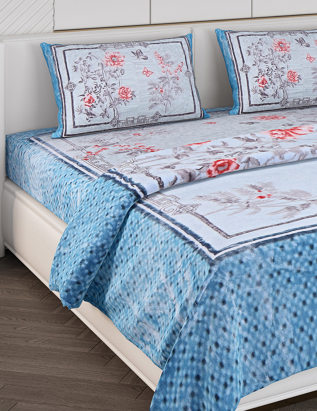 Printed Double Bed Bedding Set