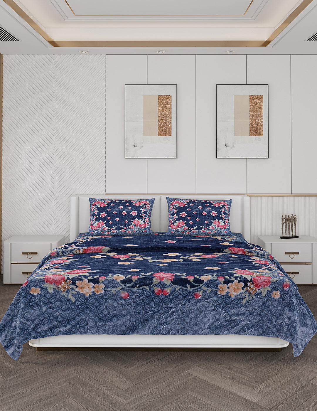 Printed Double Bed Bedding Set