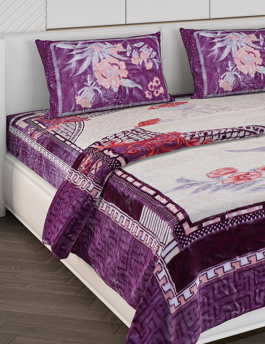 Printed Double Bed Bedding Set