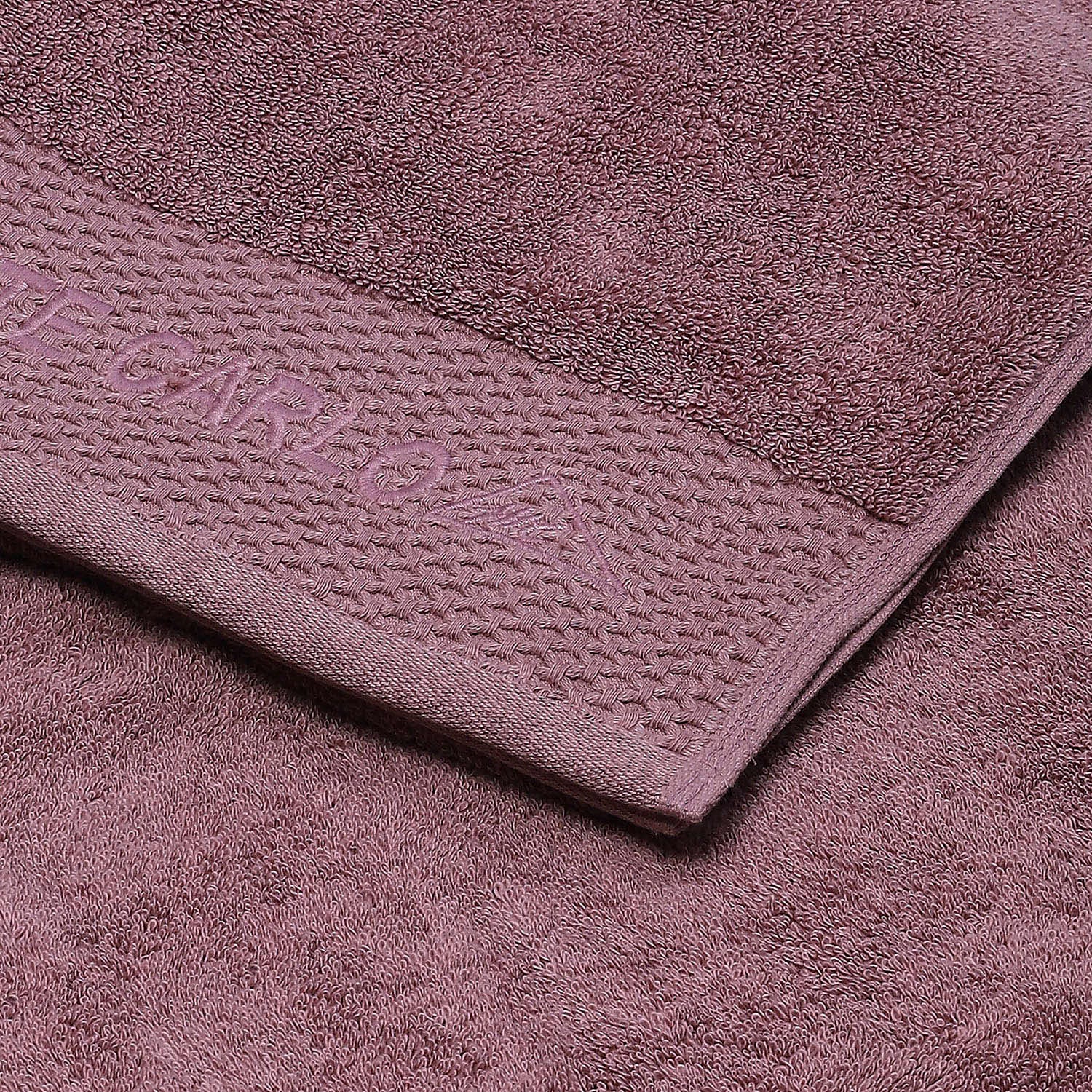 Purple Cotton 650 GSM Bath Towel